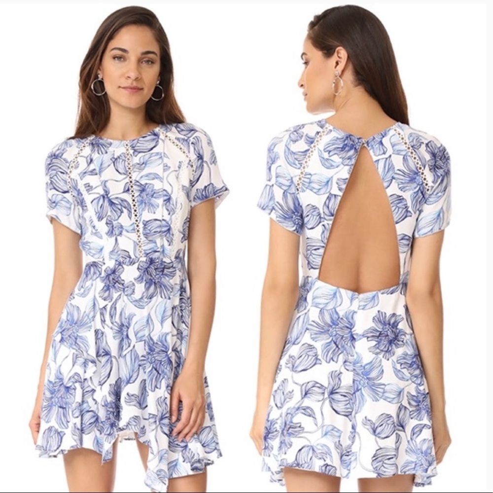 Stylestalker Magnolia‎ Floral Mini Dress S